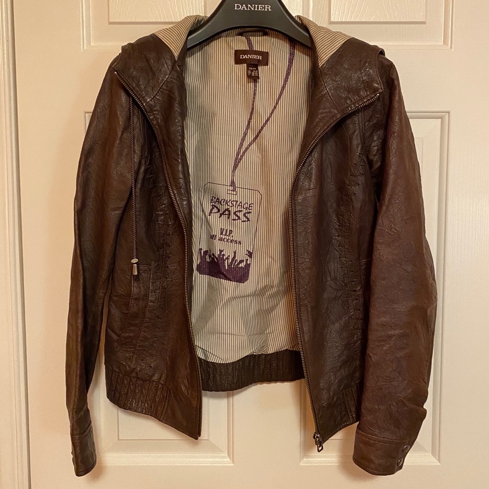 Brown Leather Jacket